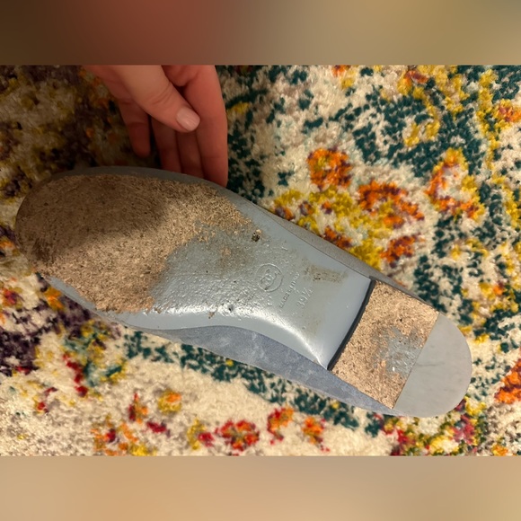 Chanel Suede Cap Toe Camellia Ballerina Flats - Picture 11 of 14